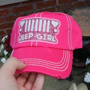 Bright Pink • Jeep Girl • Baseball Cap
